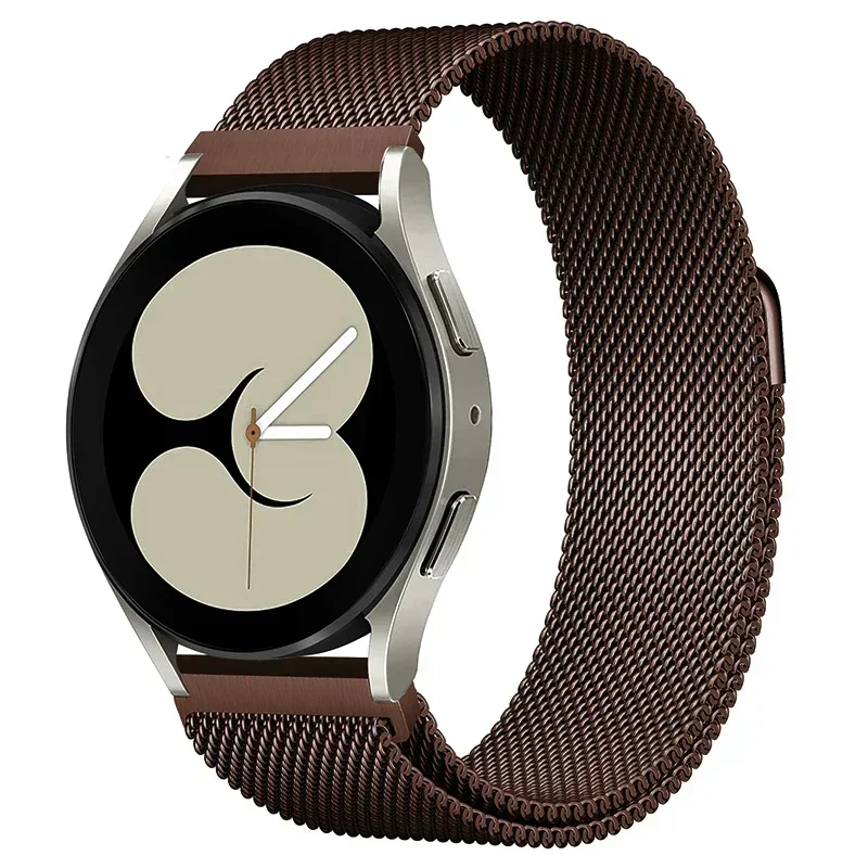 S5c93a9f6733347c7aa288a1d6947fefbV.webp 22mm 20mm Strap For Samsung Galaxy Watch 3 4 5 6 7 44mm/40mm Milanese Loop Bracelet Galaxy Watch 4/6Classic 47mm 46mm Metal Band