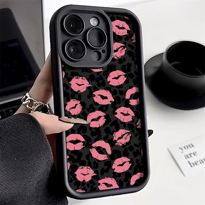 Cute Little Love Heart Phone Case For iPhone 17 Case iPhone 11 13 12 14 15 16 Pro Max X XS XR 7 8 Plus SE 2 Soft Silicone Cover