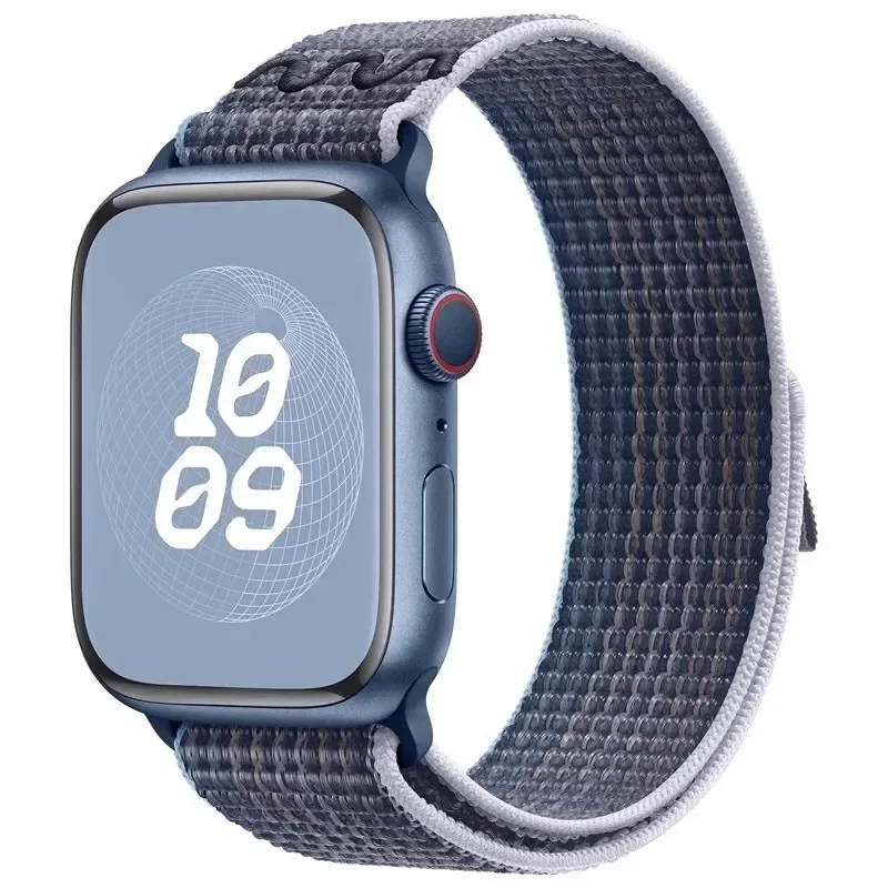 Nylon Sport Strap for Apple Watch Band 49mm for Loop Bracelet iWatch S10 9 8 7 6 5 4 3 se2 Ultra 2 46mm 45mm 44mm 41mm 42mm