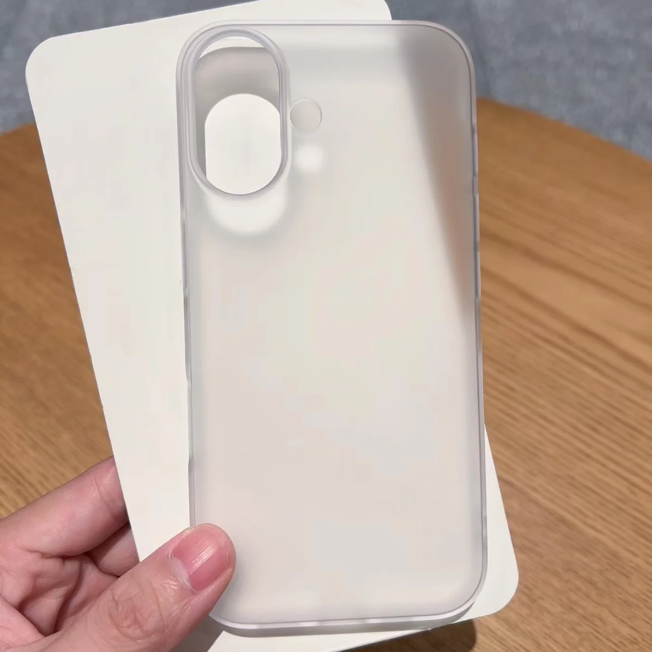 S61a1d7d45e2d46e6a12954726a156a61P.webp Ultra Thin Matte Phone Case For iPhone 17 Air 16 15 14 Plus 13 12 Pro Max Translucent Hard Frosted PC Shockproof Bumper Cover