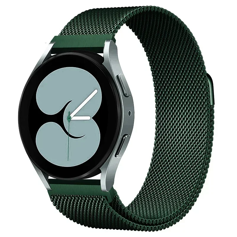 S636c003b2e59486792594be3b5591197T.webp 22mm 20mm Strap For Samsung Galaxy Watch 3 4 5 6 7 44mm/40mm Milanese Loop Bracelet Galaxy Watch 4/6Classic 47mm 46mm Metal Band