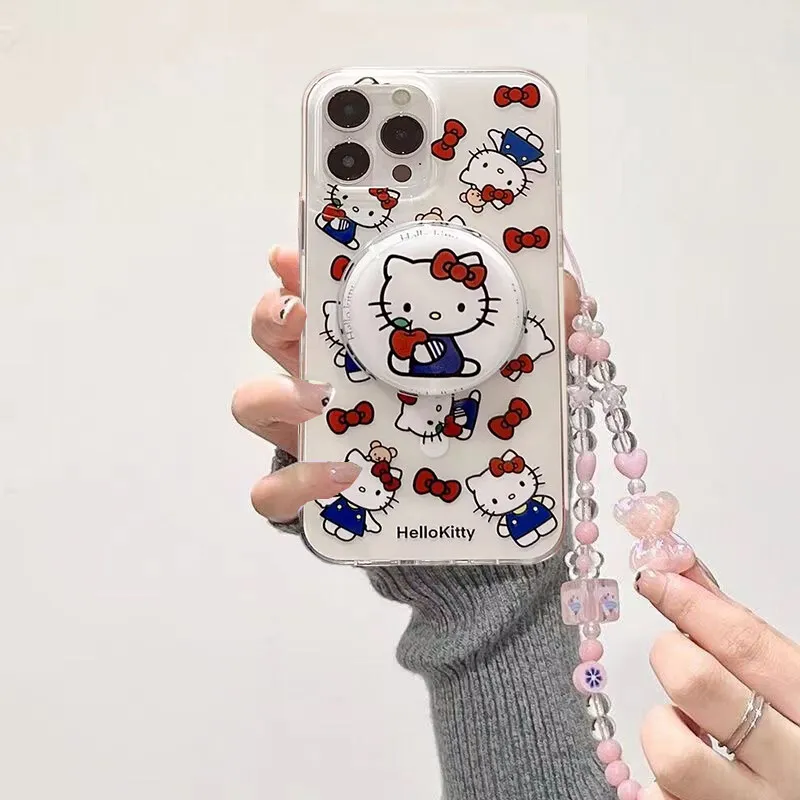 S677de218adad4d9bb1f695451de65fc3D-1.webp Cute Kitty Cartoon Cat Magnetic Grip Holder Magsafe Wireless Charge Chain Case For iPhone 17 Air 16 15 12 Pro Max 14 Plus 13 Mini