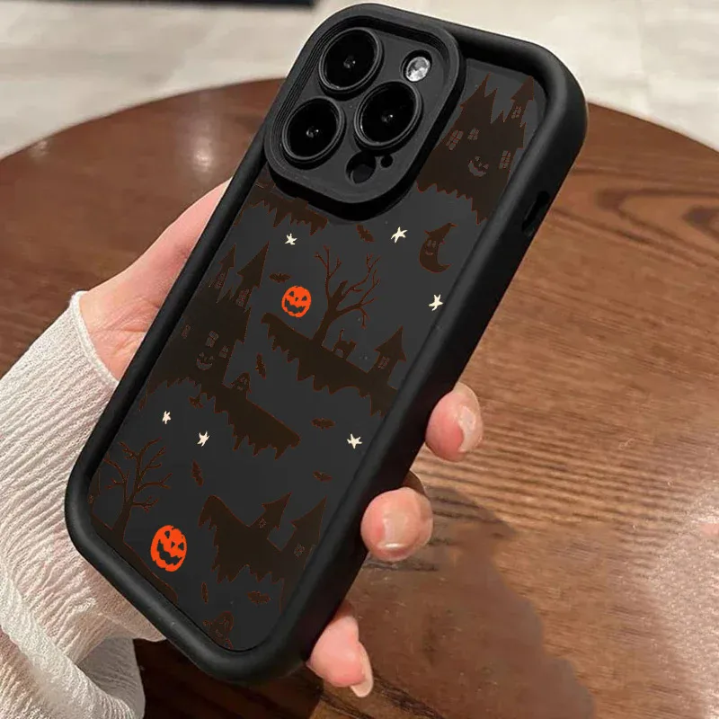 S67e0583f68c34839bc7e938f77ed2a5eG.webp Halloween Castle Moon Soft Silicone Case For iPhone 17 Pro 14 15 Plus 11 12 13 16 Pro Max Coque 16E 17AIR Shockproof Phone Cover