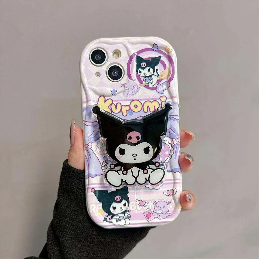 S6abbbee44f9e4c36971afc336394256ak-4.webp Y2K Pink Case for IPhone 17 Air 17 Pro 16 15 14 13 12 Pro Max Plus Mini 16e 3D Wave Kitty Bracket Griptok Silicone Cover