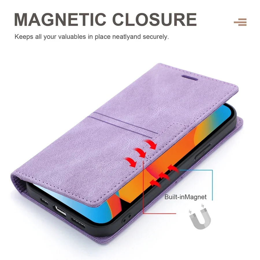 S6af9fe48e262446d8b06d67dcf81c332p.webp Wallet Skin Friendly Magnetic Flip With Card Slot Leather Case For iPhone 17 Air 16e 15 Pro Max 14 Plus 13 Mini 12 11 XR Cover