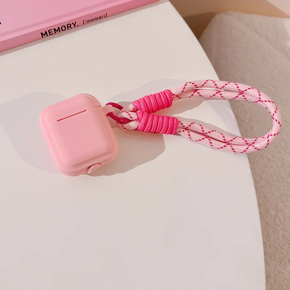 S6d628034bf70459d97728e56626c8baea.webp Earphone Case with Lanyard Strap for AirPort Pro 2 2022 2nd Generation Air Pods 3 2 1 3rd Gen Cover Accessories