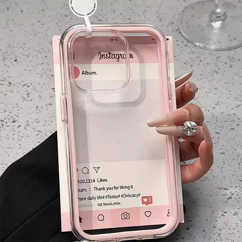 S6daf1c175ea74235a2895330821bd2b6s.webp Luxury Transparent Candy Color Phone Case For iPhone 17 Air 11 12 13 14 15 16 17 Pro Max Plus Shockproof Soft Bumper Cover