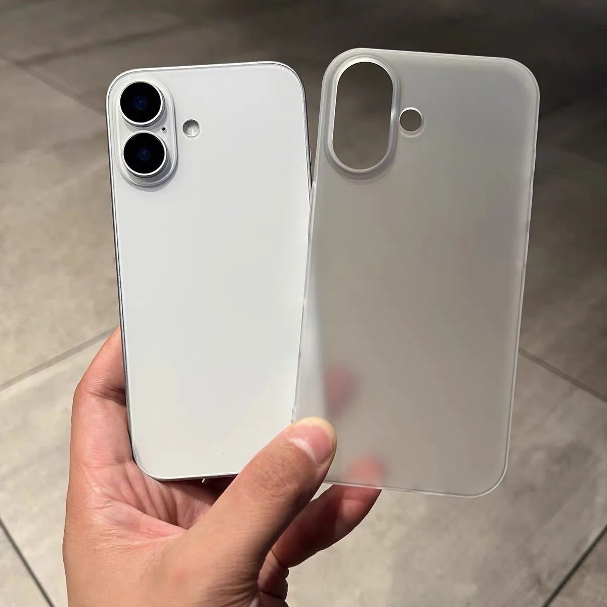 S752700ff11994fa4ae175155057c0d6aQ.webp Ultra Thin Matte Phone Case For iPhone 17 Air 16 15 14 Plus 13 12 Pro Max Translucent Hard Frosted PC Shockproof Bumper Cover