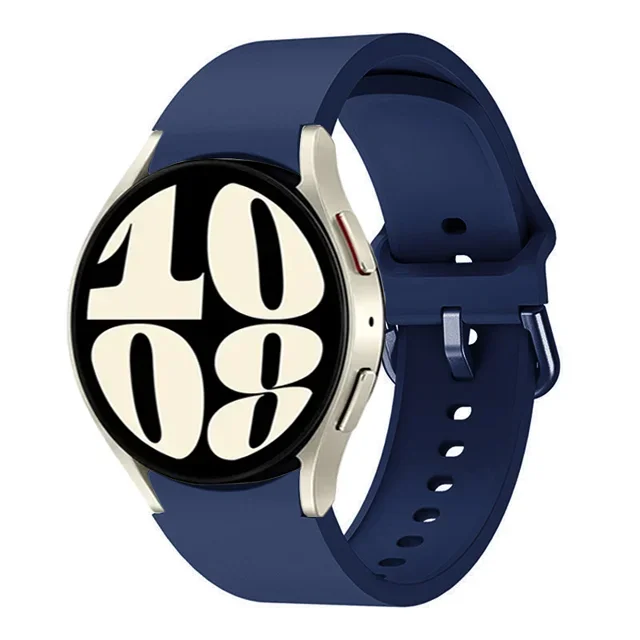S78184fac1e254d36968947b15c6f5dddP.webp 20mm Band For Samsung Galaxy Watch 7 4/5/6 44mm 40mm 5 Pro 45mm Silicone Bracelet correa Galaxy Watch 6 classic 47mm 43mm strap