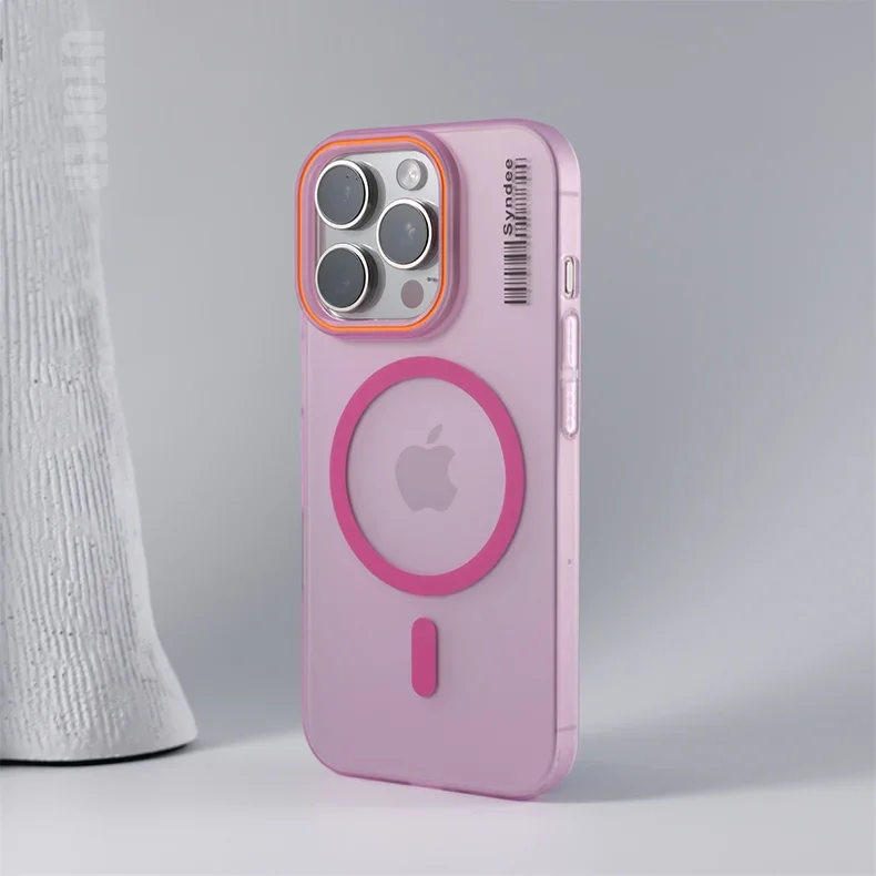 S78d0440fd53a40aa9c06ad5d3a472bb0K.webp New Ultra Thin Matte Magnetic Mobile Phone Case For iPhone 16 15 14 13 12 11 Pro Max Plus Translucent Hard PC Shockproof Cover
