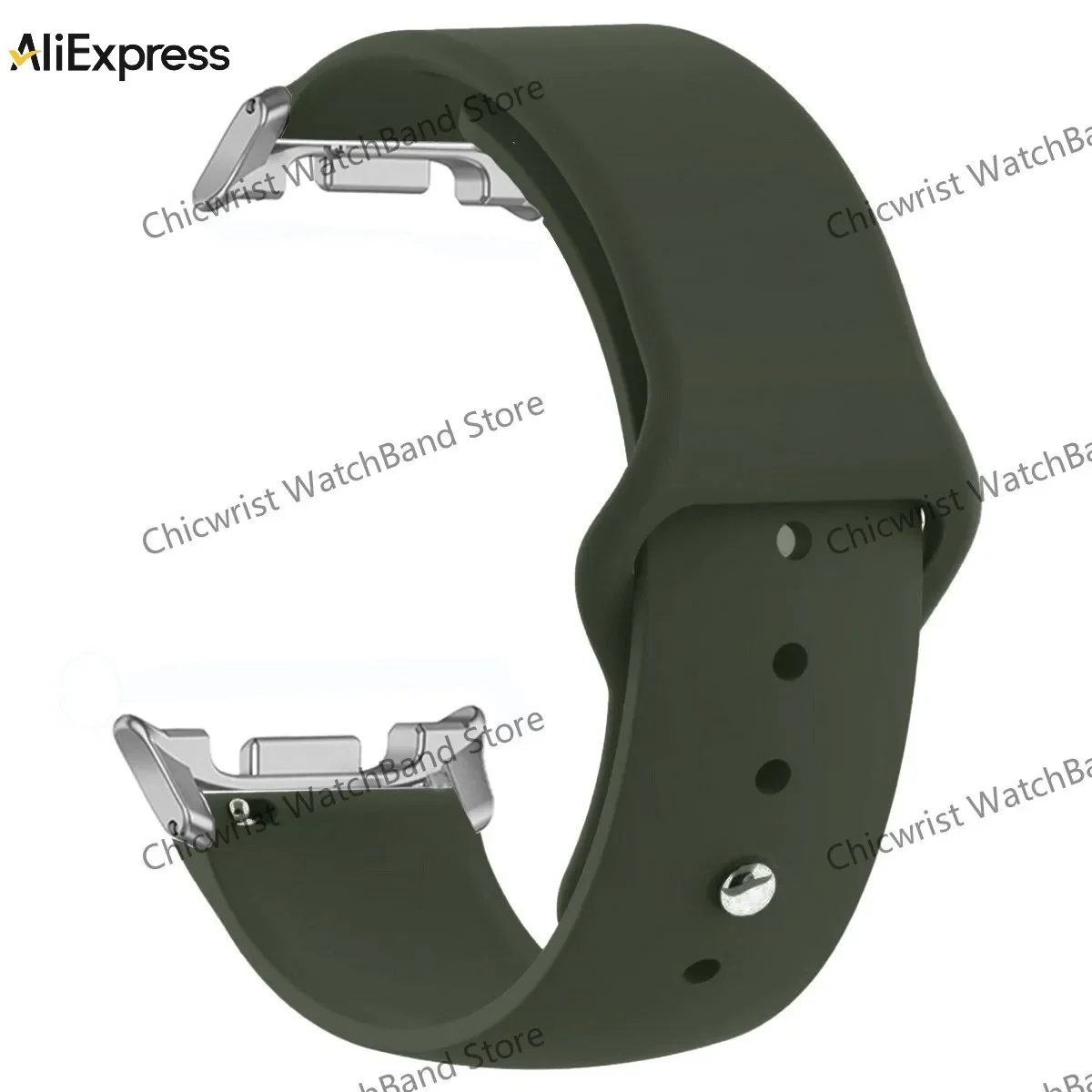 Silicone Soft For Samsung Watch 8 Strap Galaxy Watch 8 Classic Watchband Replacement Women men No Gap Galaxy Watch8 40 44 Correa