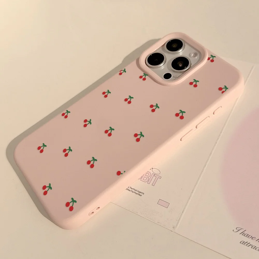 S7c6732571b434244b7379e4fe1fc692dH.webp Cute Cartoon Cherry Pattern Phone Case For iPhone 17 16 15 14 13 12 11 Pro Max Plus Silicone Shockproof Cases Cover