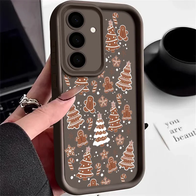 S7d70581644e641dabf815eacb5feb3beB.webp Christmas Tree Graphic Phone Case For iPhone 17 14 15 16 Pro Max Air Plus 16E 12 13 Mini Silicone Shell Shockproof Luxury Cover