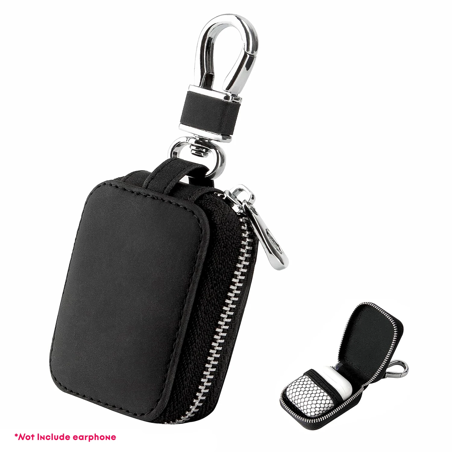 Universal Leather Case for Airpods 1/2/3/Pro Dustproof Waterproof Dropproof Anti-Scratch Travel Wireless Earbuds Bag