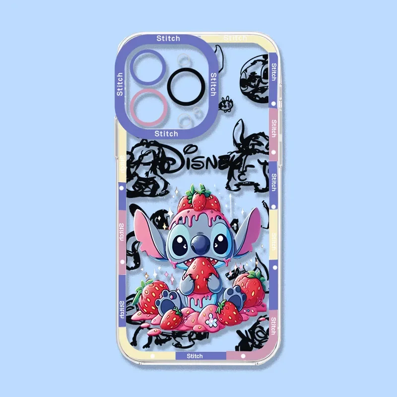 Cartoon Angel Cute Soft Phone Case For IPhone 16 15 14 12 11 Pro Max 13 Mini 16E XR 8 Plus SE4 Y2K Clear Anti Drop Cover