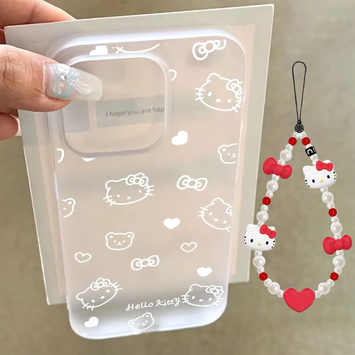 S7ed338b9780d423dbca96c1f2f4be09dU.webp Cute Kitty Line Bear Bow KT Face Phone Case For iPhone 16 15 14 12 13 11 Pro Max 14 15 16 PLUS Y2K Pink Girl Kawaii Cover