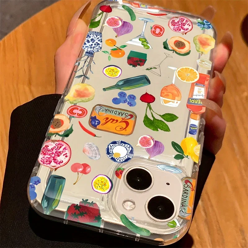 S80af1069c6944facaa4682889726e260k-1.webp Transparent Fruit Juice Flower Pattern Phone Case For iPhone 17 16 14 11 12 13 15 Pro Max 14 Plus 17 Air Shock-Absorbing Cover