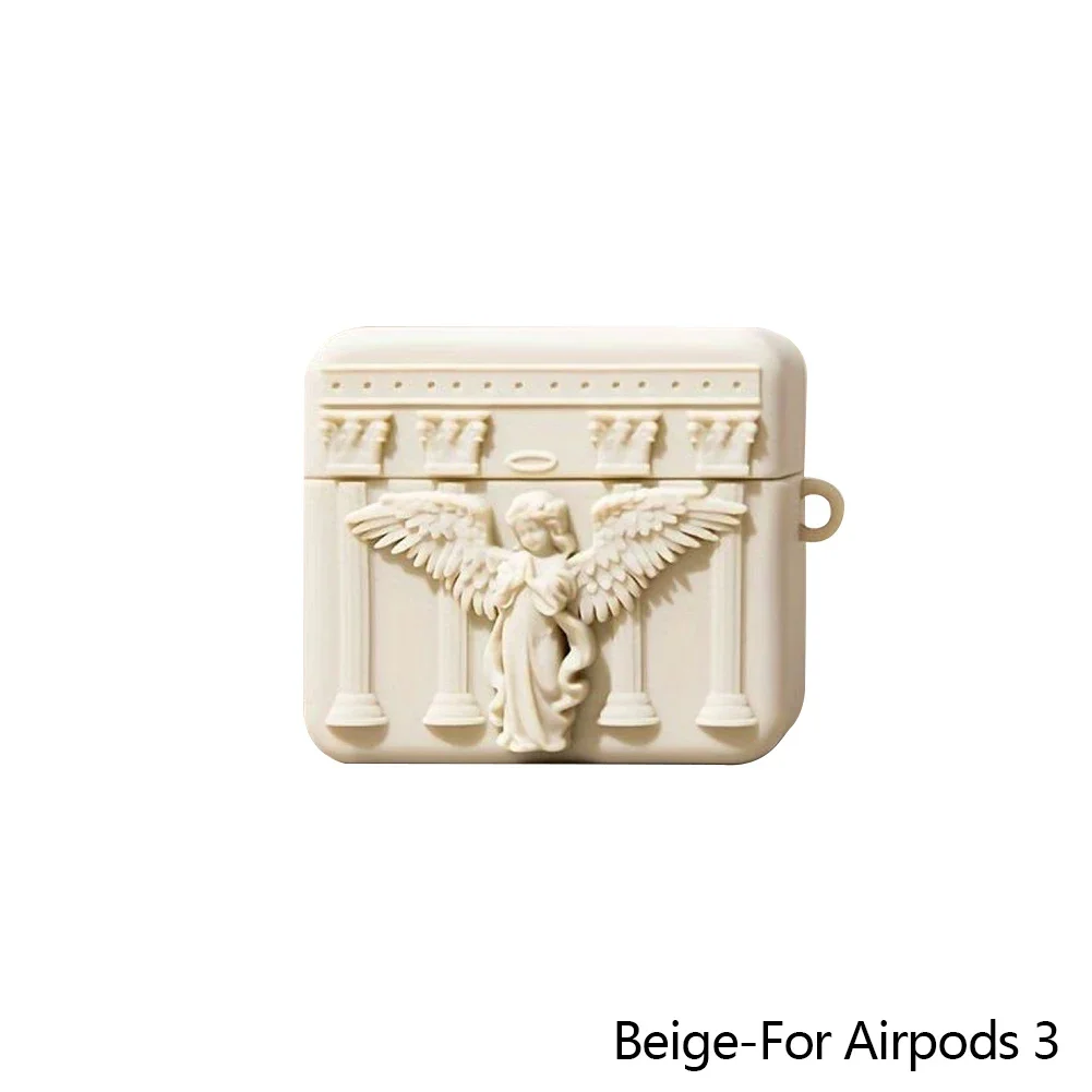 S81a13711de3e4ab4a828d21a0029b4afO.webp Cute 3D Prayer Angel Silicone Earphone Case For Airpods 3 2 1 Wireless Charging Protective Shell Soft Cover For Airpods Pro 1 2