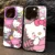 Cute Kitty Cartoon Cat Case for iPhone 17 16 15 14 13 12 11 Pro Max Plus 17 Air 16E X XR XS Max Hard Shockproof Bumper Cover