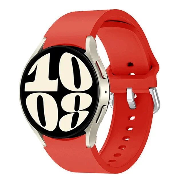 S8553ed20ff9d40f39e4b392771ca64a0B.webp 20mm Band For Samsung Galaxy Watch 7 4/5/6 44mm 40mm 5 Pro 45mm Silicone Bracelet correa Galaxy Watch 6 classic 47mm 43mm strap