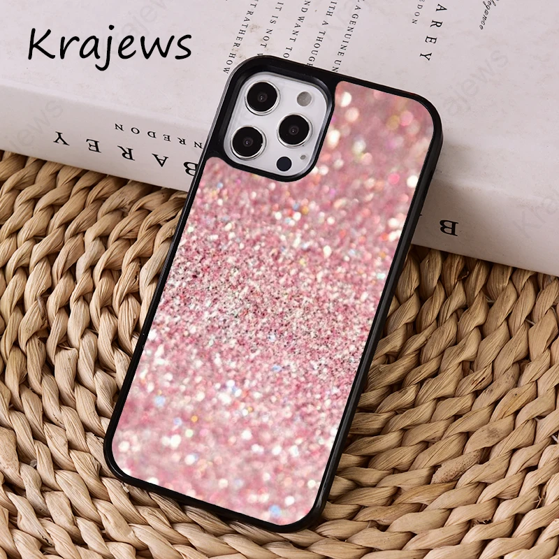 S875404ec09e947f0ae437793602914c4t-5.webp Gold Rose Pink Love Heart phone case Cover For iPhone 17 Air 14 15 16 16e Pro Max coque For apple 11 12 13 Pro Max Plus