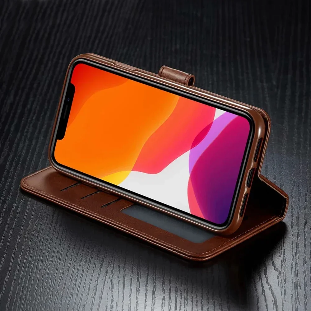 S8757d1fb813d49deb53d775f0c9d58585.webp Leather Wallet Case for iPhone Air 17 16 15 14 13 12 Pro Max Mini 11 XS XR SE 2020 Plus 5S 16e Luxury Flip Cover Coque Card Slot