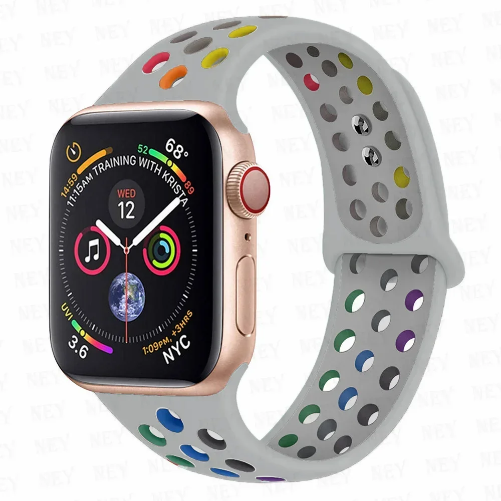 S880ee35fab4d4109a007fbe42534eb9c3.webp Sport watch strap For Apple Watch Bands Ultra 49mm 44mm 45mm 38/40mm 41mm Silicone Pride Bracelet iWatch Series 8 7 6 4 5 3 9 SE