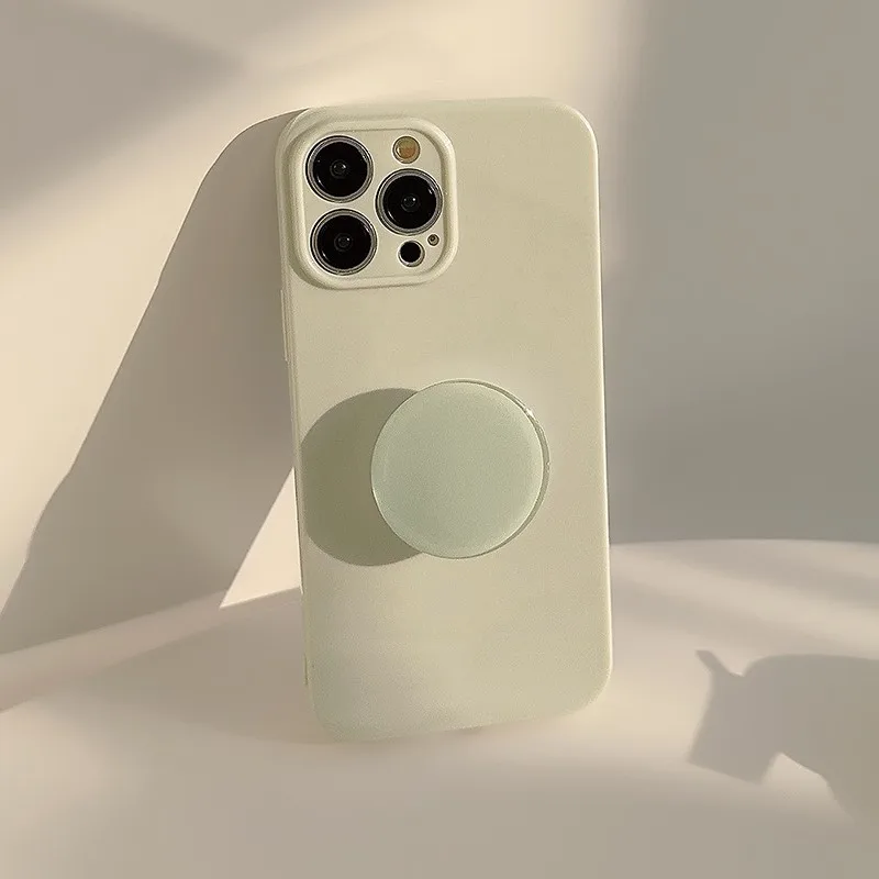 S8a61f9d33d7347c29c816809690cf301y-1.webp Candy Color With Holder Shockproof Case For iPhone 17 16 15 14 13 12 11 Pro Max Plus Plain Soft Silicone Bumper Cover