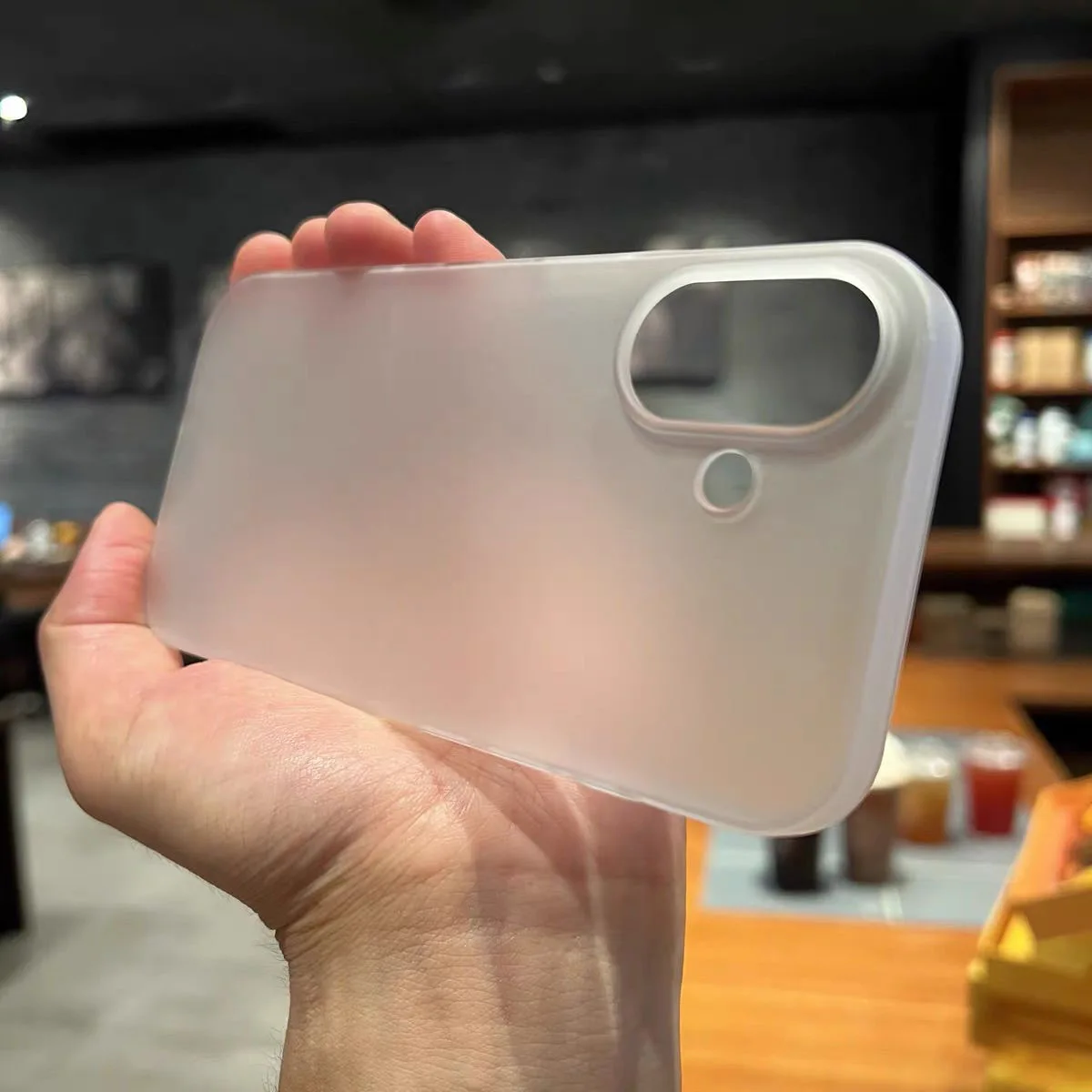S8d64973e21d747f0bcc8a560252671a5F.webp Ultra Thin Matte Phone Case For iPhone 17 Air 16 15 14 Plus 13 12 Pro Max Translucent Hard Frosted PC Shockproof Bumper Cover