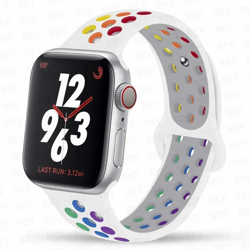 S8d804d810cf347edaaf95f4019180d33p.webp Sport watch strap For Apple Watch Bands Ultra 49mm 44mm 45mm 38/40mm 41mm Silicone Pride Bracelet iWatch Series 8 7 6 4 5 3 9 SE