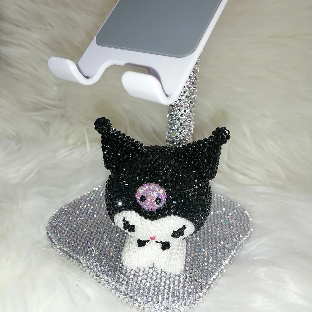 S8f0f8d9f051f458b85a28351ed43ad44L.webp Rhinestone Crystal Bling Tablet Mobile Phone Desktop Phone Stand for iPad Desk Holder Adjustable Desk Bracket Smartp