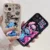 Cartoon Stitch Matte Phone Case For IPhone 15 Pro Max 12 11 14 X XS XR 6 6S 7 8 Plus 13 Mini SE 2020 2022 Silicone Cover