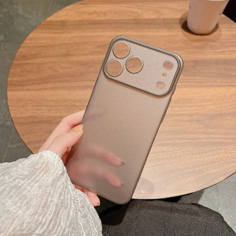 Ultra Thin Hard PP Case for Iphone 17 Pro Max 17 Air Anti Scratch Matte Frosted PC Back Cover for Iphone17pro Anti-fingerprint