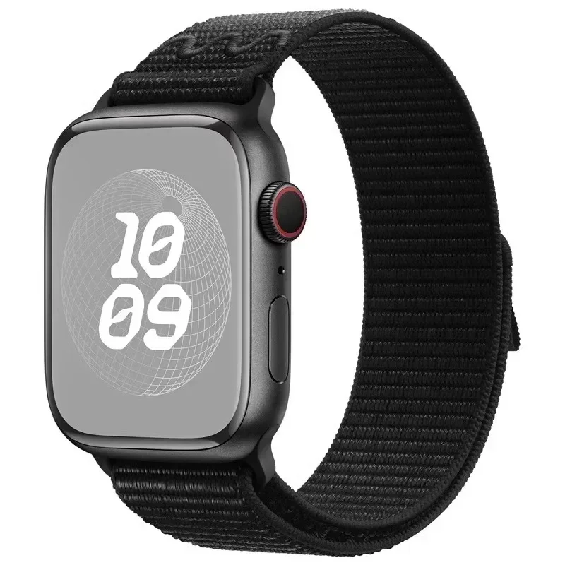 Nylon Sport Strap for Apple Watch Band 49mm for Loop Bracelet iWatch S10 9 8 7 6 5 4 3 se2 Ultra 2 46mm 45mm 44mm 41mm 42mm