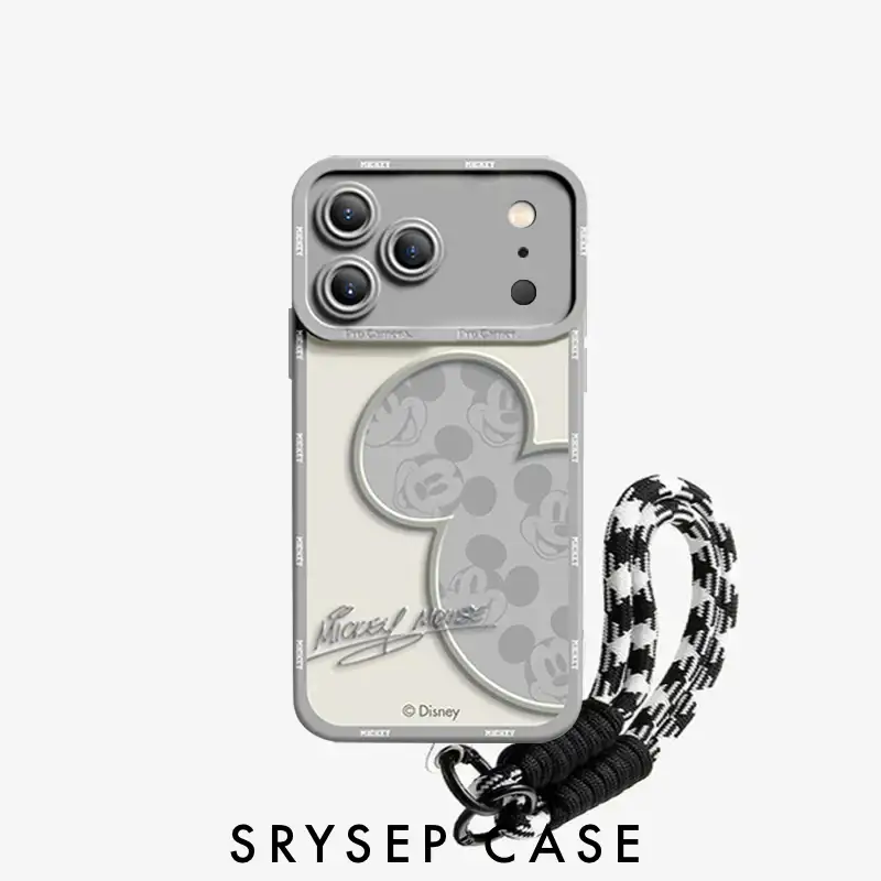 iPhone Lanyard Series | Mick Mouse Cartoon Phone Case