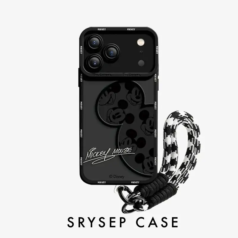 iPhone Lanyard Series | Mick Mouse Cartoon Phone Case