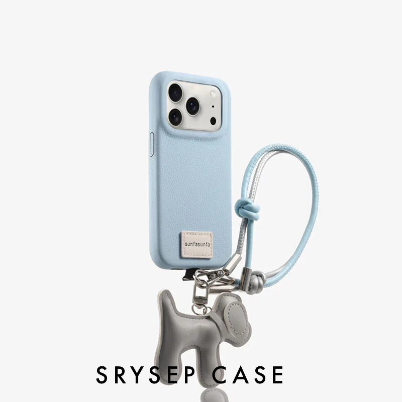 SKU-04_1bbeb-292 iPhone Lanyard Series | Genuine Leather Phone Case with Free Dachshund Pendant