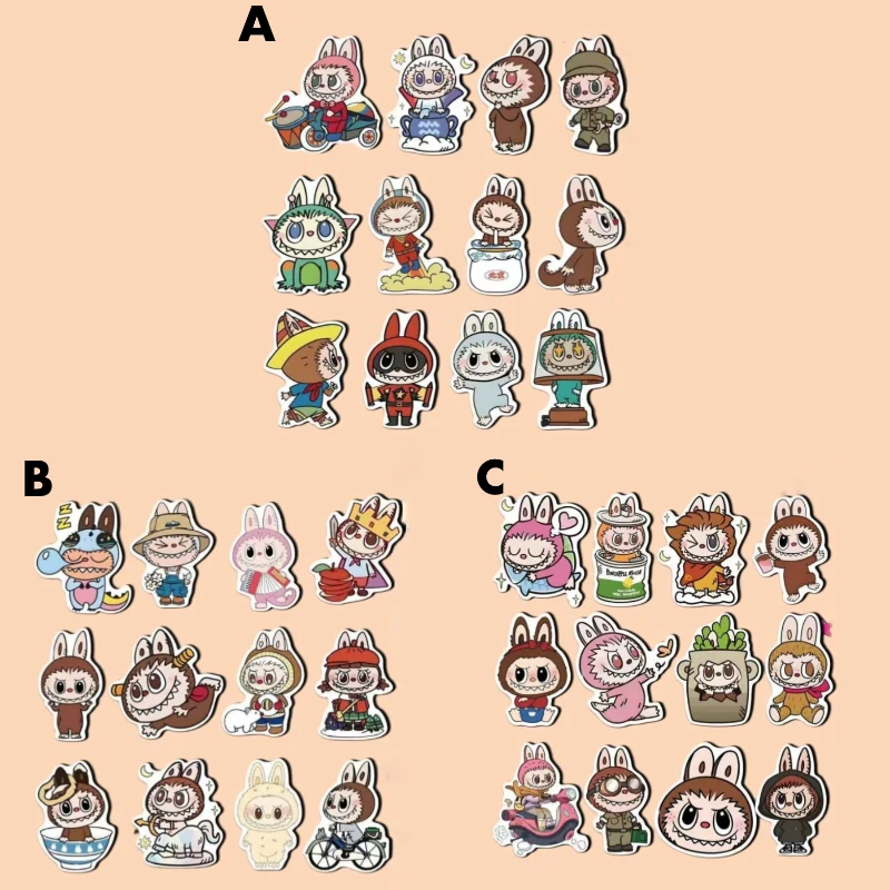 Magnetic Cartoon Dolls Fridge Sticker