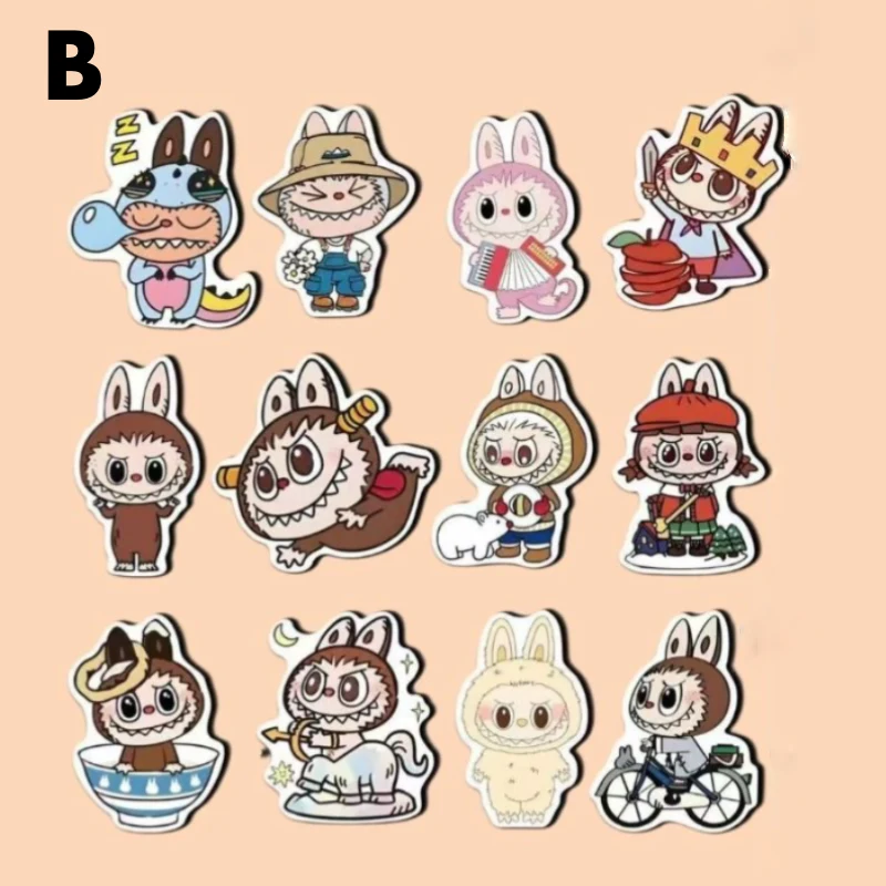Magnetic Cartoon Dolls Fridge Sticker