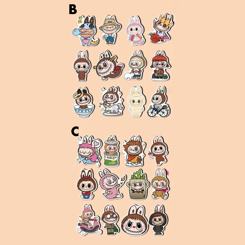 Magnetic Cartoon Dolls Fridge Sticker