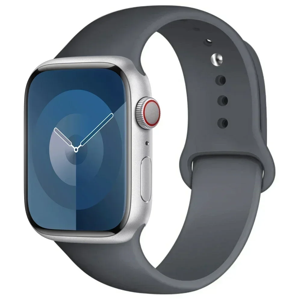 Sa378318caf4c4530be9ac10456123070W-1.webp Silicone Band For Apple Watch strap 44mm 45mm 40mm 41mm 42-46mm sport bracelet iwatch series 8 7 6 5 4 9 10 11 SE-Ultra 2/3 49mm