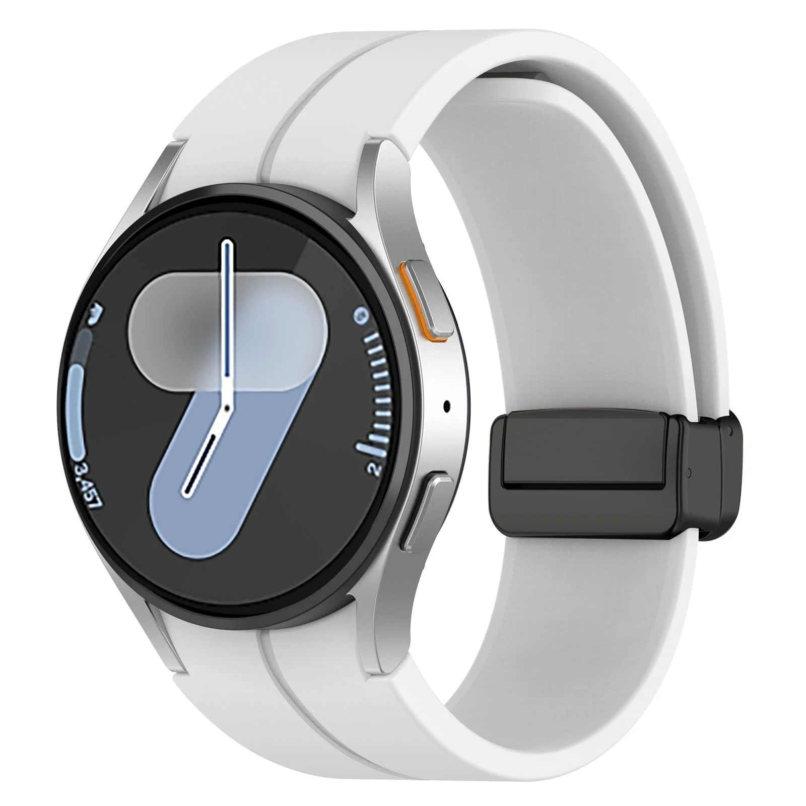 Sa45bc0eac2e2459da9f0e68000e7efa8n.webp Original Silicone Band For Samsung Galaxy Watch 7 6 5 4 FE 44mm 40mm/5 pro 45mm Magnetic Bracelet watch6 Classic 43mm 47mm strap