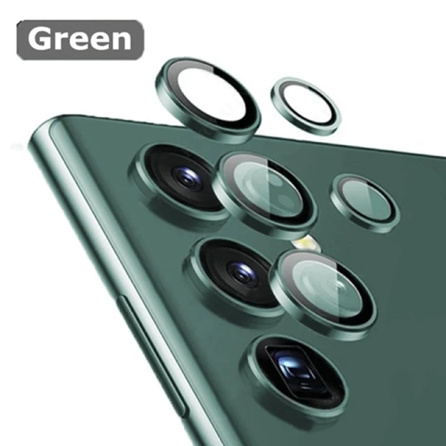 For Samsung S25 S24 S23 Ultra Camera Lens Protector Aluminum Alloy Metal Tempered Glass Camera Film For Galaxy S22U Accessories