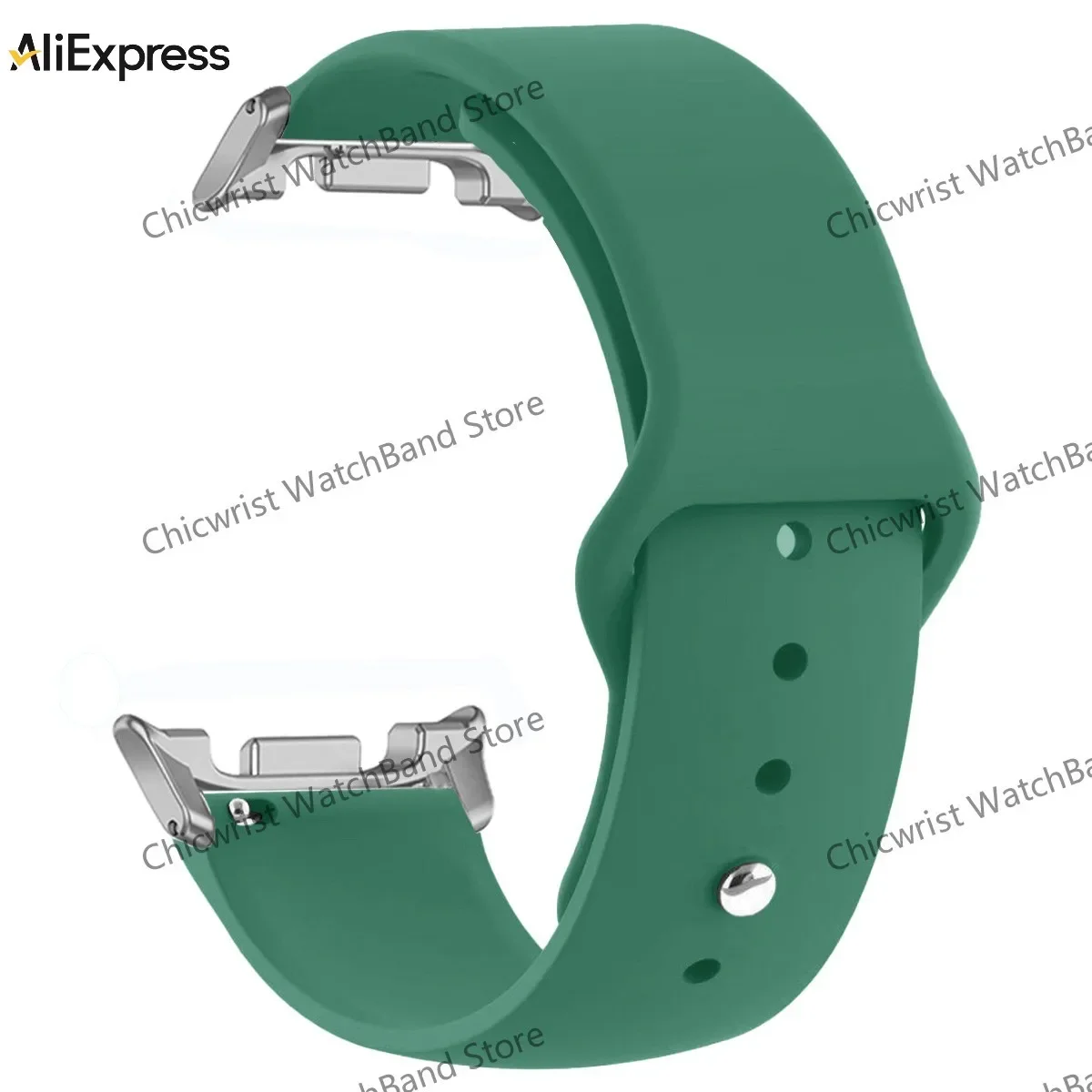 Silicone Soft For Samsung Watch 8 Strap Galaxy Watch 8 Classic Watchband Replacement Women men No Gap Galaxy Watch8 40 44 Correa
