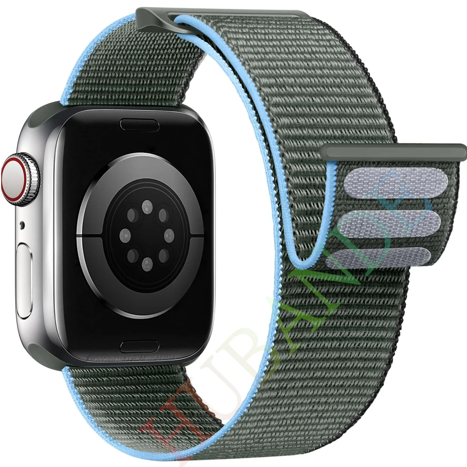 Nylon Loop Strap for Apple Watch Band 46mm 40mm 44mm 45mm 42mm 41mm 38mm Smart Belt Bracelet for IWatch Ultra 49mm 8/7/6/SE/5/4