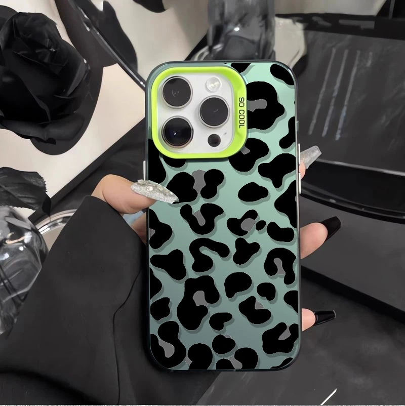 Saa2f56324b5348edac51c4dd6de13cbej-1.webp Black Leopard Pattern Phone Case For iPhone 17 Cases iPhone 16 Pro Max 11 13 12 14 15 7 8 Plus 16E XS XR Anti-Fall Frosted Cover