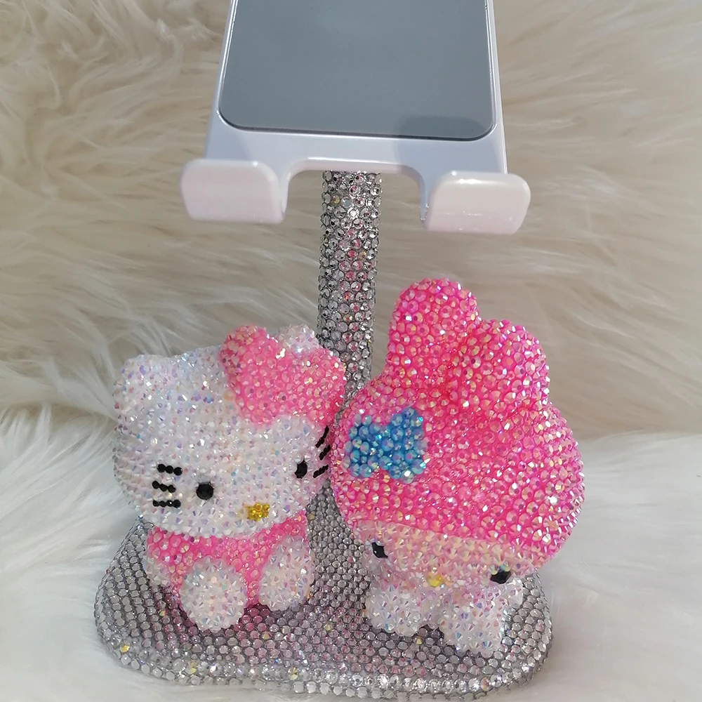 Saa3eb345a9e942faa26c74eb85a4e895U.webp Rhinestone Crystal Bling Tablet Mobile Phone Desktop Phone Stand for iPad Desk Holder Adjustable Desk Bracket Smartp