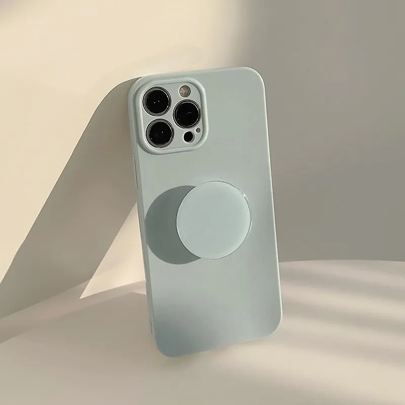 Sac30406a06b44b41a22007cc436954690-2.webp Candy Color With Holder Shockproof Case For iPhone 17 16 15 14 13 12 11 Pro Max Plus Plain Soft Silicone Bumper Cover