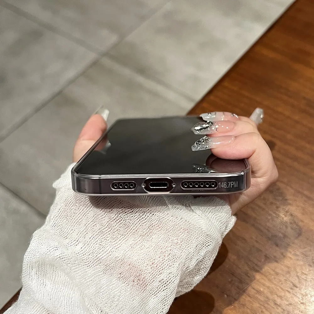 Sadd10e763ad7423d987455a2a8d85d55W.webp Ultra Thin Matte Translucent Phone Case For Apple iPhone 17 16 15 14 Plus 13 12 Pro Max Hard Plastic PC Clear Silky Skin Cover