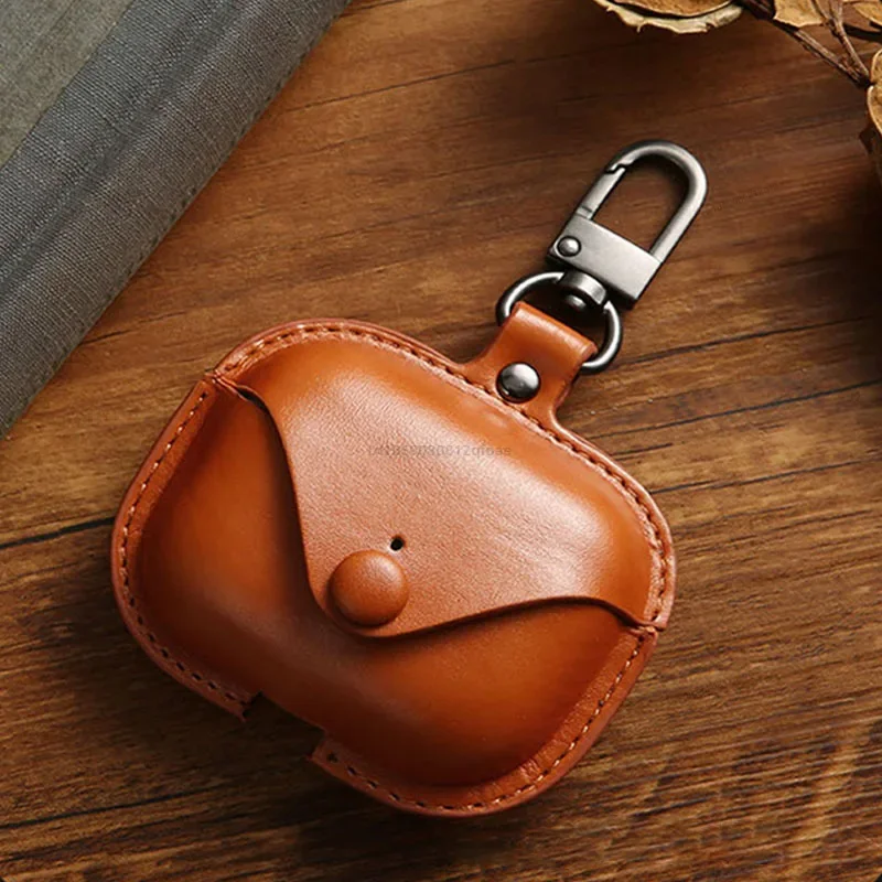 Sb370bc3384964186b474fb02cd7f1d5dp.webp For Airpods Pro 2 Case Leather Business Earphone Case Headset Shell Headphone Cover For Apple Air Pod 3 Pro 2nd Generation 2024
